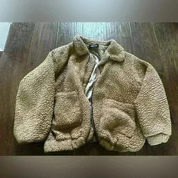 landshire Jackets & Blazers - LandShire Tan Sherpa